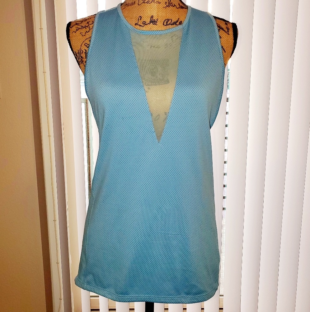 Nike Sky Blue Cooling Runnig Tank🎽 - Picture 5 of 6